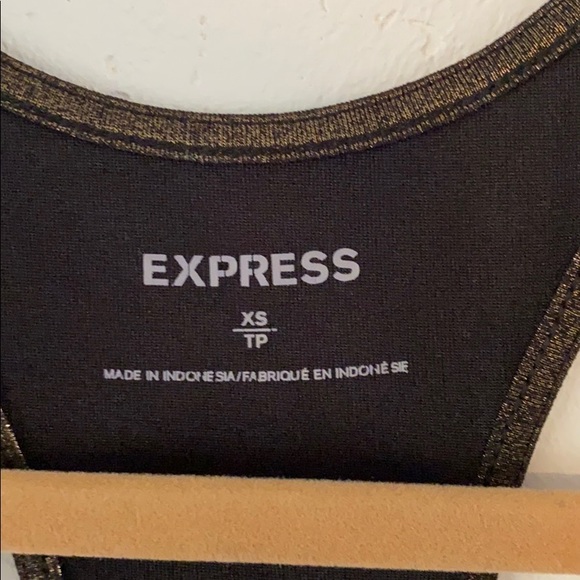 Express metallic racerback tank - Picture 2 of 3